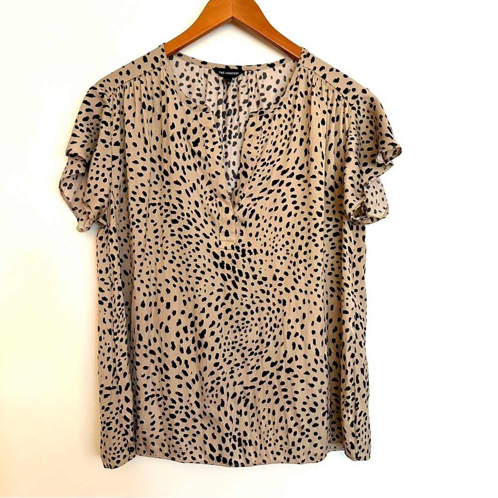 The Limited Cheetah Top Size Large